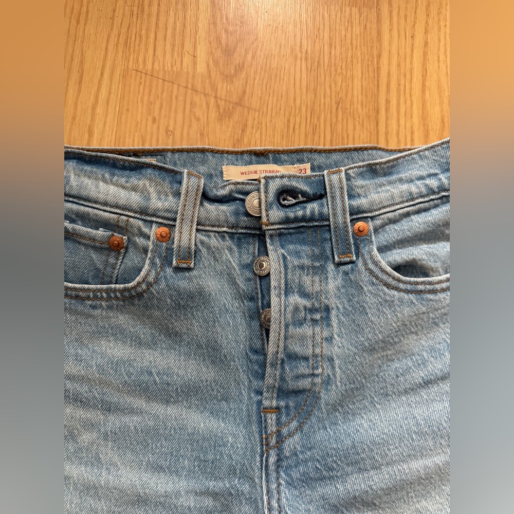 Levi’s wedgie straight ankle jeans - Picture 5 of 8